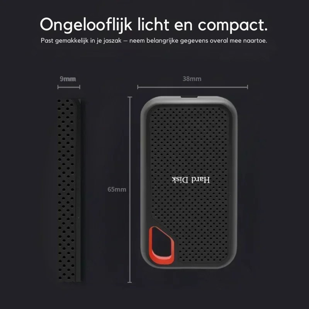 Supersnelle Opslag, Altijd en Overal, Mobiel formaat