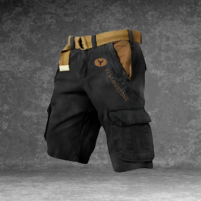 Korte cargo broek heren – Regular fit – Katoenmix – Zomer – Meerdere kleuren