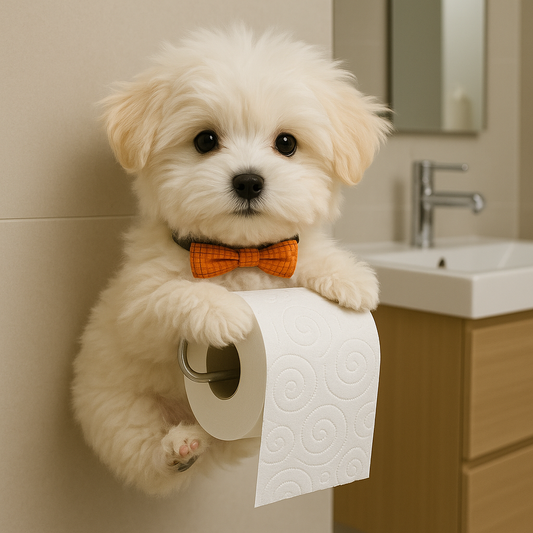 Honden WC Rolhouder
