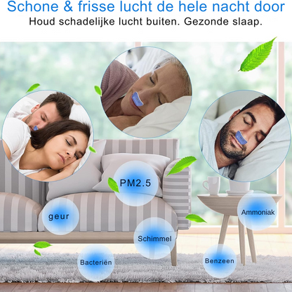 AirEase Micro CPAP slaapapneu apparaat voor op reis & anti-snurken - CPAP alternatief
