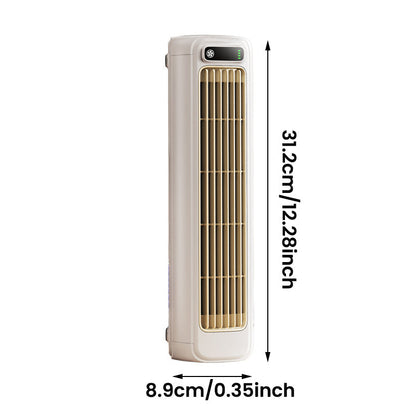 Windee Draagbare Airconditioner 2000mAh - Bladloze Wandventilator