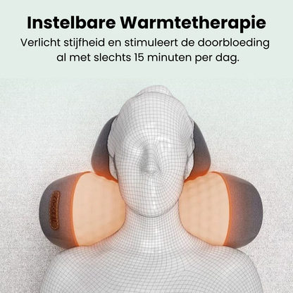 NeckRelief Pro – 3-in-1 Nekpijnverlichting, Houdingcorrectie & Warmtetherapie