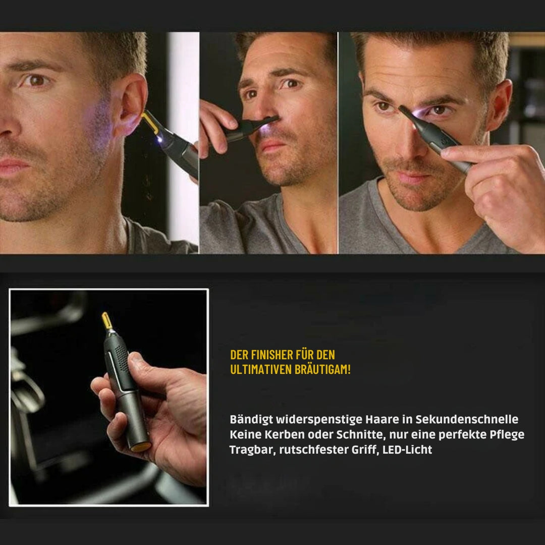 SharpTrim - Ultradunne precisietrimmer voor baard, neus en wenkbrauwen
