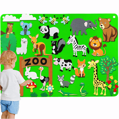 FeltBoard - Eindeloos ontdek- en speelplezier! - Viltbord