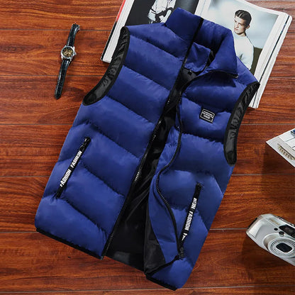 Bodywarmer voor heren - gewatteerd, warm, 6 kleuren, ideaal voor winter