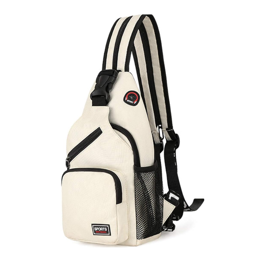 Dames Crossbody Tas - Canvas Outdoor Schoudertas met Meerdere Draagopties