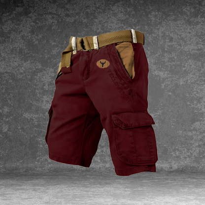 Korte cargo broek heren – Regular fit – Katoenmix – Zomer – Meerdere kleuren