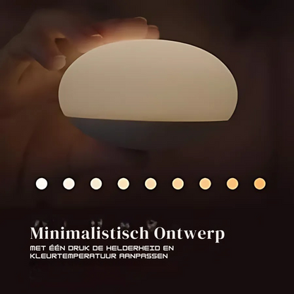 Borstvoedings Nachtlampje – BPA-vrije Siliconen Aanraaklamp met Oogvriendelijke Dimmer – Draadloos & Oplaadbaar