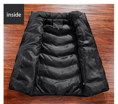 Bodywarmer voor heren - gewatteerd, warm, 6 kleuren, ideaal voor winter