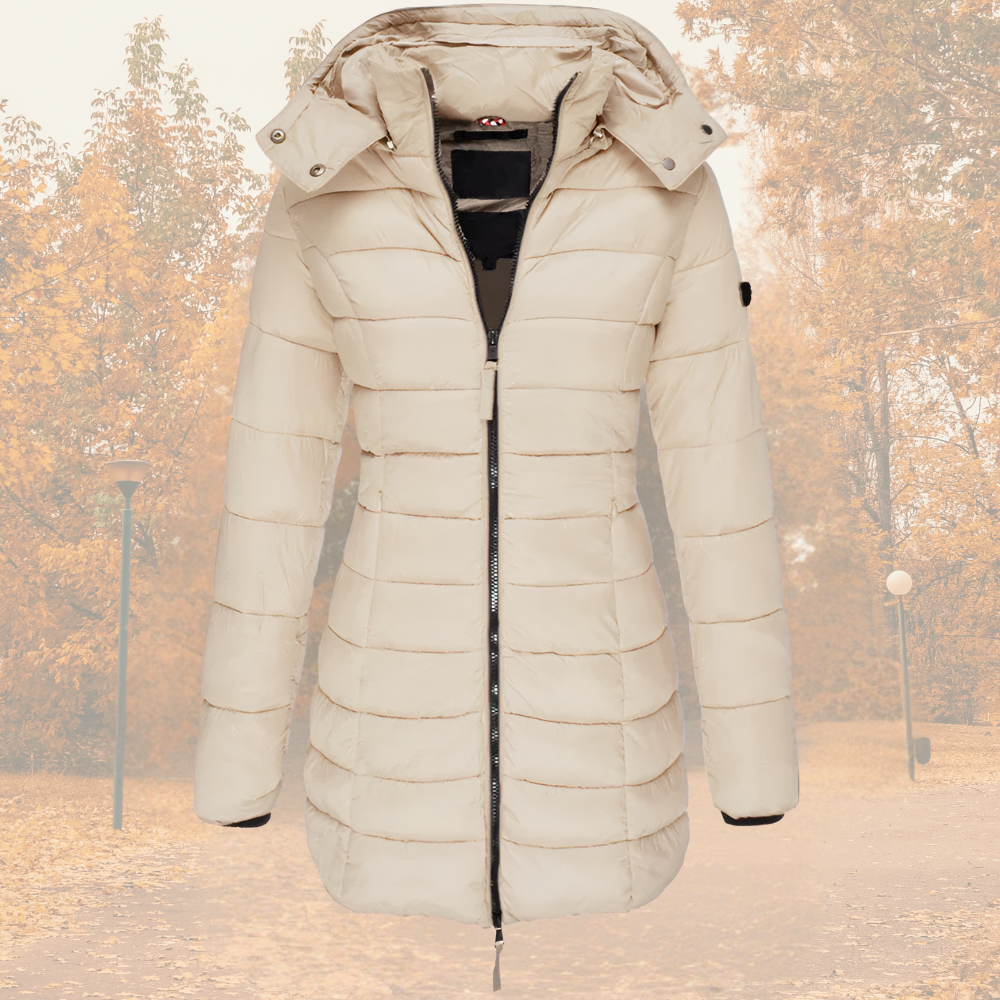 Dames Winter Parka met Warme Voering en Capuchon – Slanke Pasvorm & Ademend – Lichtgewicht & Winddicht