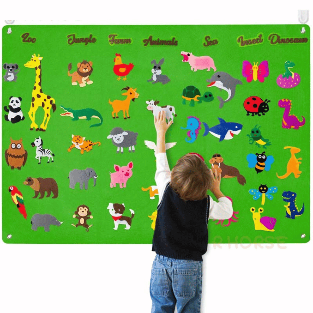 FeltBoard - Eindeloos ontdek- en speelplezier! - Viltbord