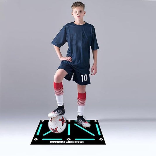 SoccerMaster- Trainingsvoetbal antislip rubberen mat