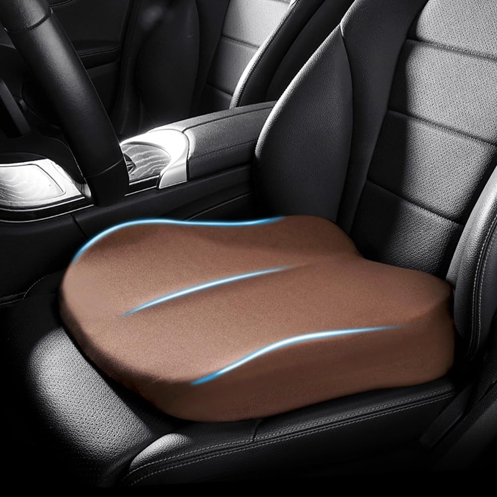 ZitComfort Ergonomisch Zitverhoger Kussen voor Auto & Kantoor – Betere Zithoogte en Houding