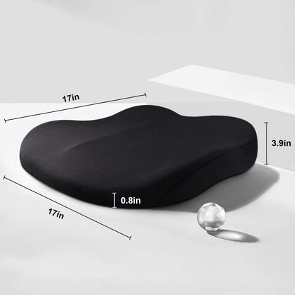 ZitComfort Ergonomisch Zitverhoger Kussen voor Auto & Kantoor – Betere Zithoogte en Houding