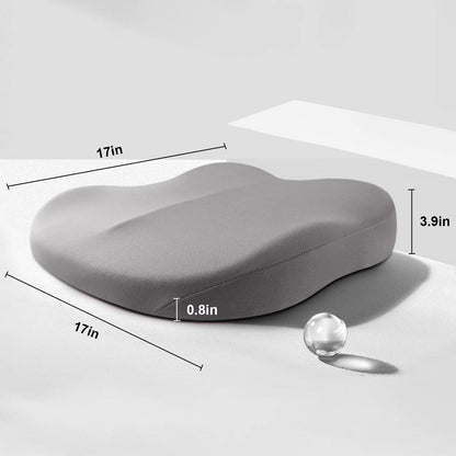 ZitComfort Ergonomisch Zitverhoger Kussen voor Auto & Kantoor – Betere Zithoogte en Houding