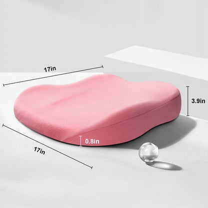 ZitComfort Ergonomisch Zitverhoger Kussen voor Auto & Kantoor – Betere Zithoogte en Houding