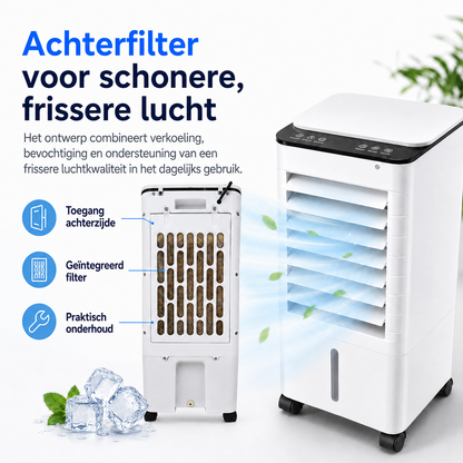 Draagbare Raamloze Aircooler voor Thuis & Kantoor