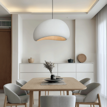 Hanglamp - Minimalistisch Design - Dimbaar - Metaal/Glas - Antraciet/Wit