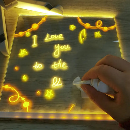 Tekenlicht - Verlichte Fantasieën - Tekenbord