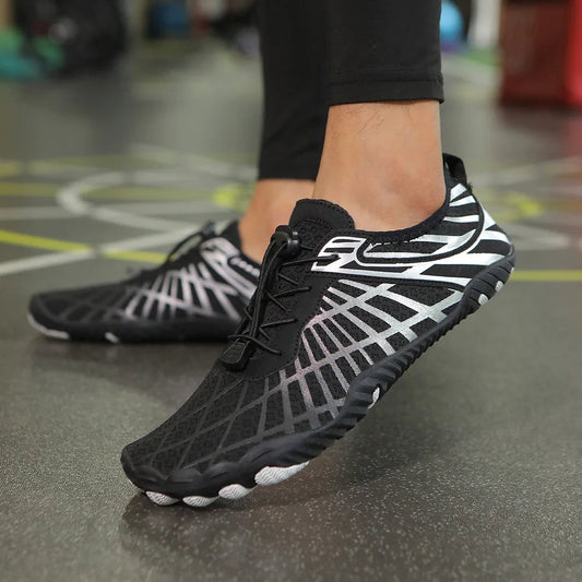 Ademende Barefoot Waterschoenen met Sneldrogend Materiaal & Anti-Slip Zool