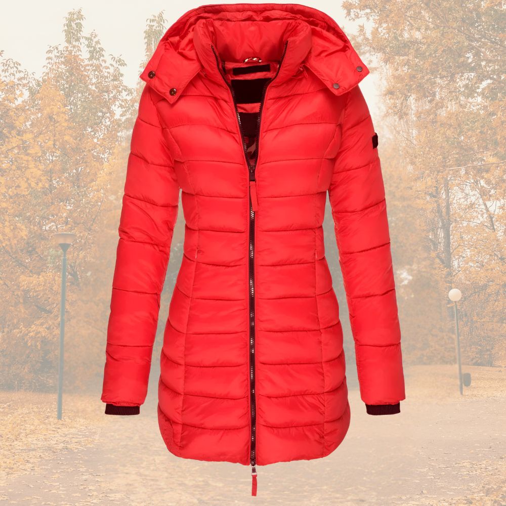 Dames Winter Parka met Warme Voering en Capuchon – Slanke Pasvorm & Ademend – Lichtgewicht & Winddicht
