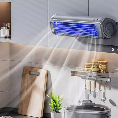 Windee Draagbare Airconditioner 2000mAh - Bladloze Wandventilator