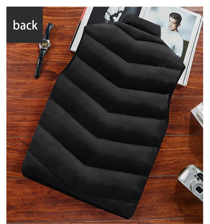 Bodywarmer voor heren - gewatteerd, warm, 6 kleuren, ideaal voor winter