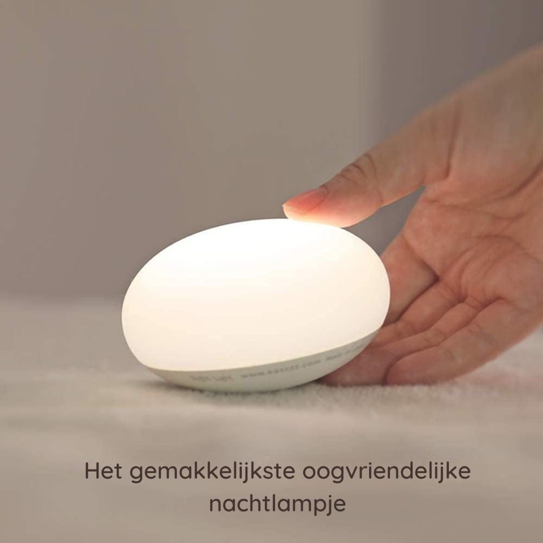 Borstvoedings Nachtlampje – BPA-vrije Siliconen Aanraaklamp met Oogvriendelijke Dimmer – Draadloos & Oplaadbaar