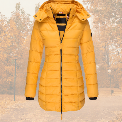 Dames Winter Parka met Warme Voering en Capuchon – Slanke Pasvorm & Ademend – Lichtgewicht & Winddicht