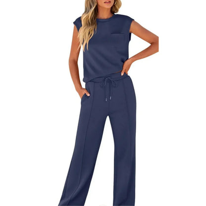 Sara Dames Oversized Set - Casual voor Zomergebruik, Geschikt voor Thuis en Vrije Tijd