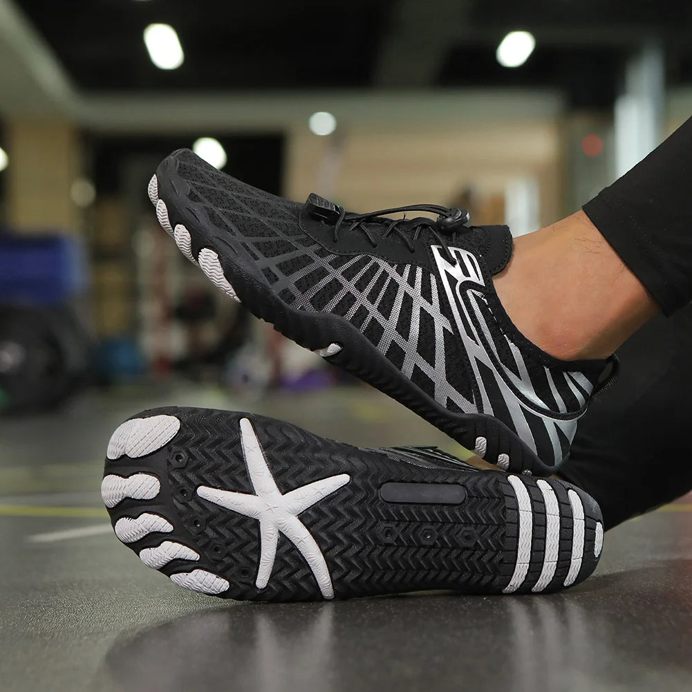 Ademende Barefoot Waterschoenen met Sneldrogend Materiaal & Anti-Slip Zool