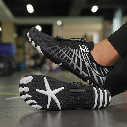 Ademende Barefoot Waterschoenen met Sneldrogend Materiaal & Anti-Slip Zool