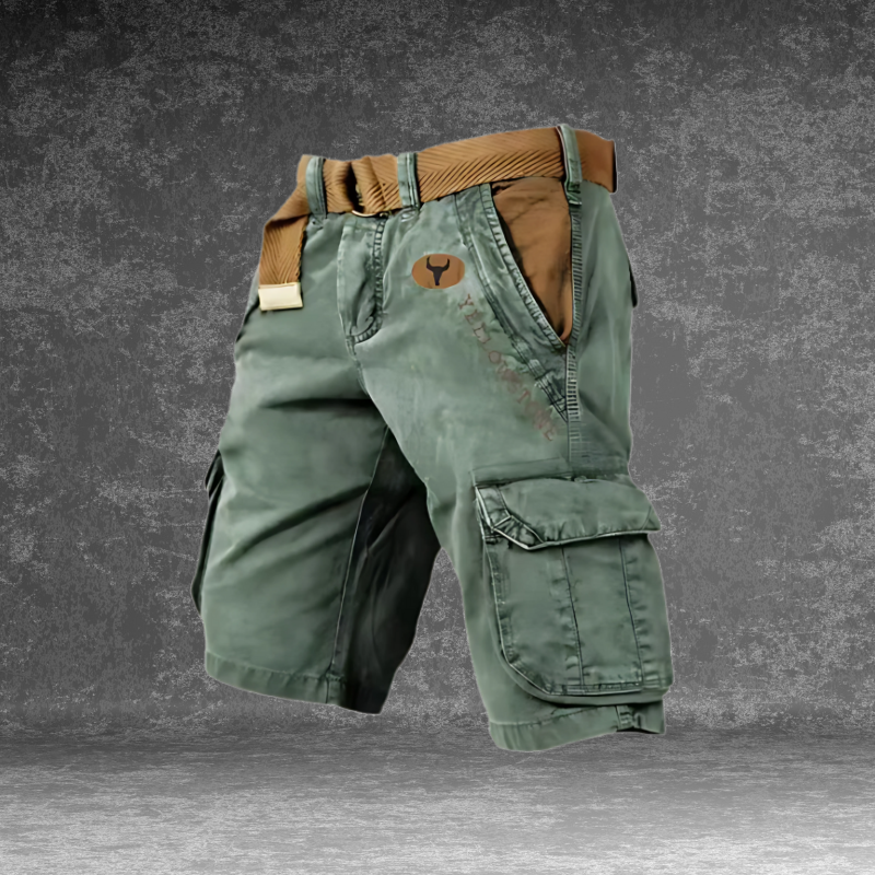 Korte cargo broek heren – Regular fit – Katoenmix – Zomer – Meerdere kleuren