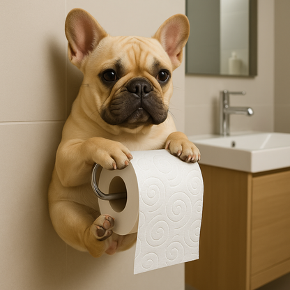 Honden WC Rolhouder