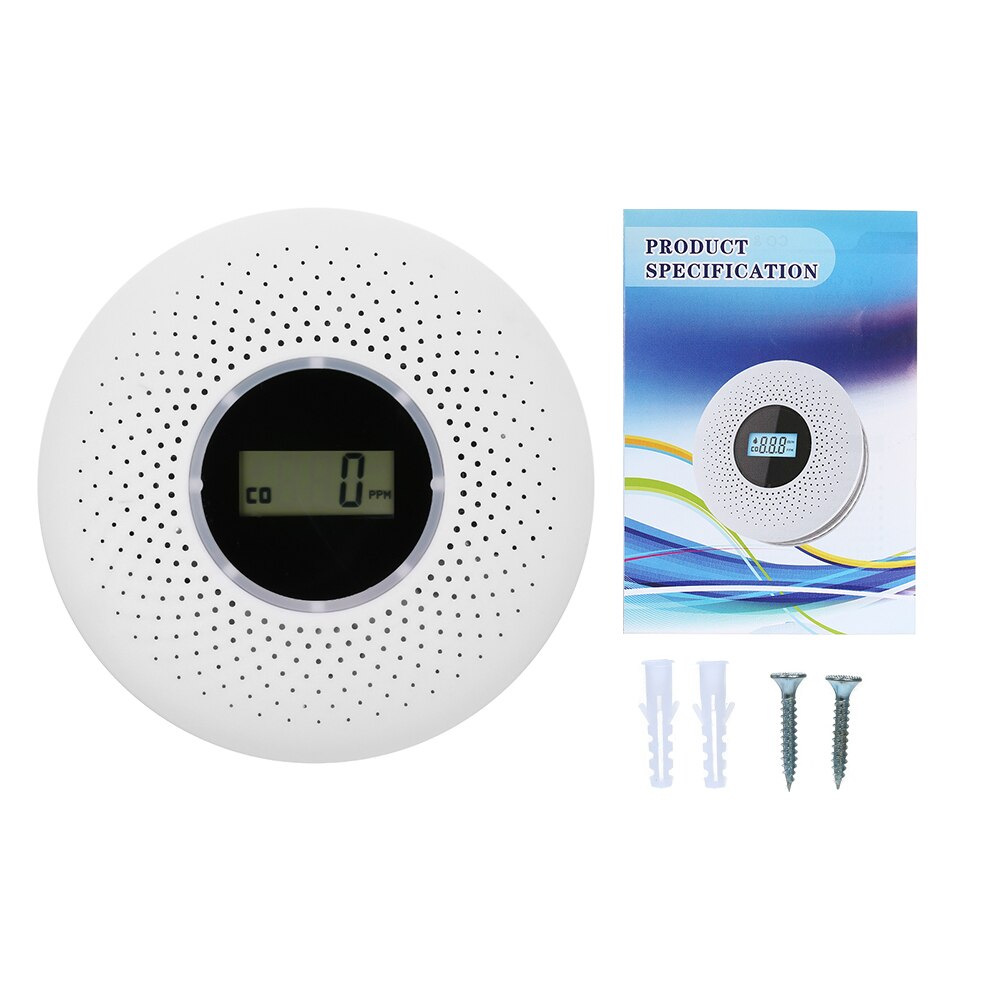 SafeSense Duo Rook- en Koolmonoxidemelder met Lange Levensduur Batterij