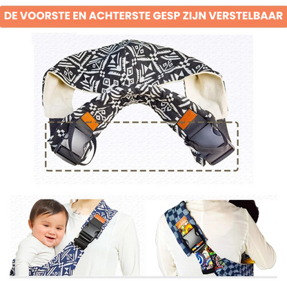 Snugge Baby Sling Carrier - Verstelbare Draagzak / Heupdrager