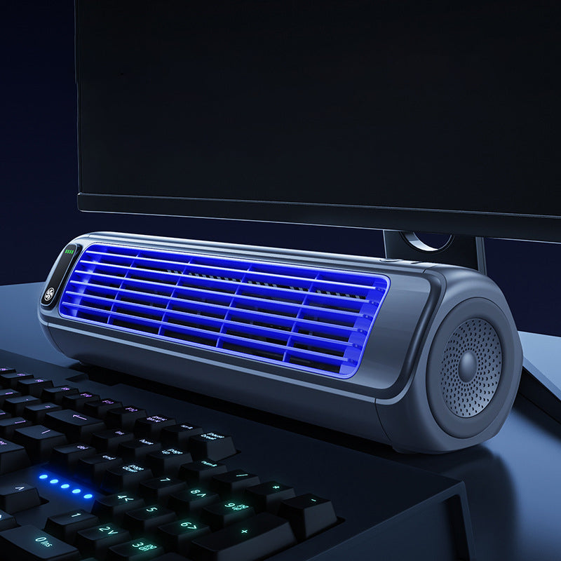 Windee Draagbare Airconditioner 2000mAh - Bladloze Wandventilator
