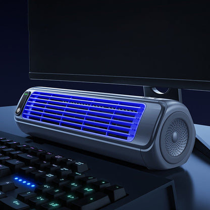 Windee Draagbare Airconditioner 2000mAh - Bladloze Wandventilator