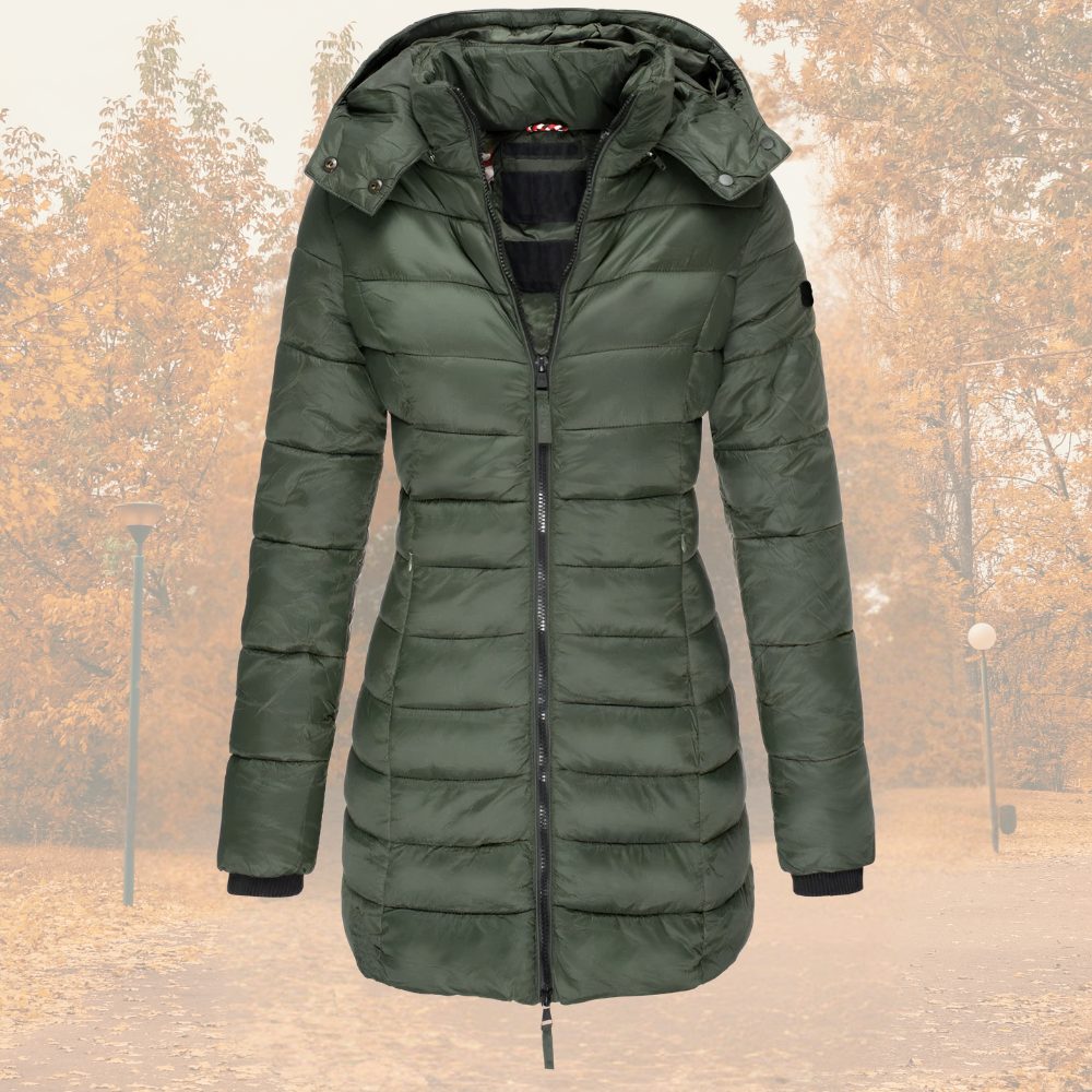 Dames Winter Parka met Warme Voering en Capuchon – Slanke Pasvorm & Ademend – Lichtgewicht & Winddicht