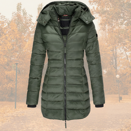 Dames Winter Parka met Warme Voering en Capuchon – Slanke Pasvorm & Ademend – Lichtgewicht & Winddicht