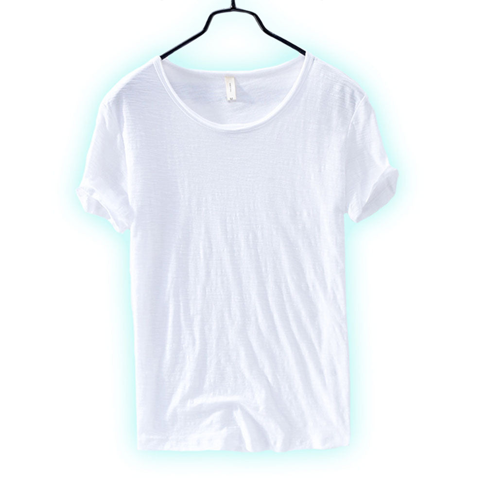 Elijah – Soft touch T shirt met Ronde Hals