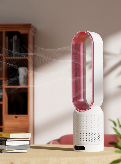 Aercool Stille Luchtkoeler - 3-in-1 Koelen, Reinigen & Verfrissen met 90° Oscillatie
