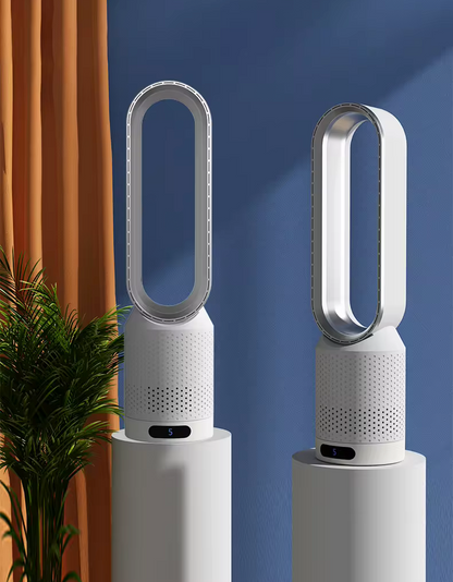 Aercool Stille Luchtkoeler - 3-in-1 Koelen, Reinigen & Verfrissen met 90° Oscillatie