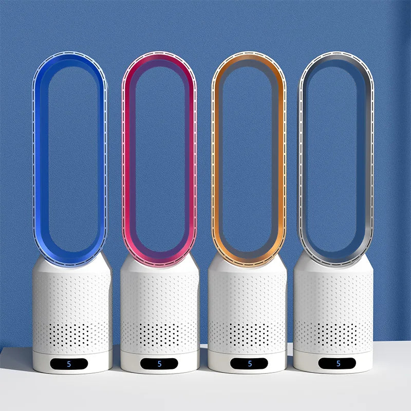 Aercool Stille Luchtkoeler - 3-in-1 Koelen, Reinigen & Verfrissen met 90° Oscillatie