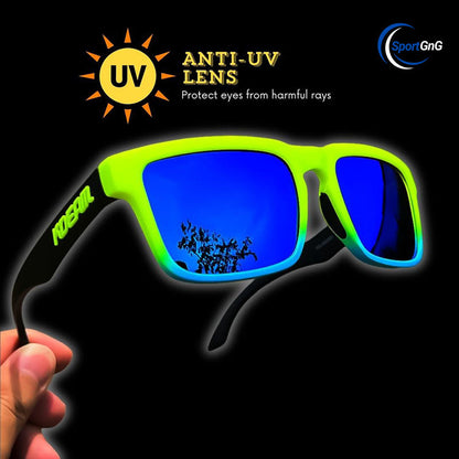 Gepolariseerde Unisex Zonnebril – UV400 Bescherming & Krasbestendige Coating – Anti-Schittering