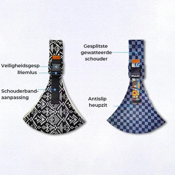 Snugge Baby Sling Carrier - Verstelbare Draagzak / Heupdrager