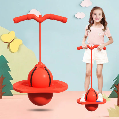 JollyJump Balans & Plezier - Balancerende Springstok voor Kinderen