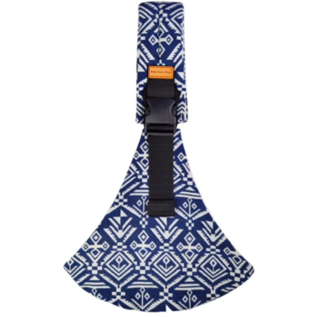 Blauw met tribalprint - Standaard