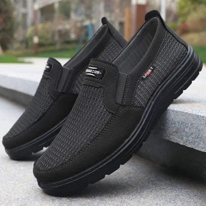 BreezStep – Ademend & Lichtgewicht Heren Schoeisel – Comfortabele Slip-On Schoenen voor Dagelijks Gebruik