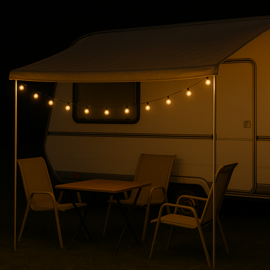 SunGlow CrystalLine – Zonne-energiesprookjes buiten LED geel